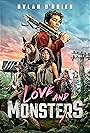 Michael Rooker, Jessica Henwick, Dylan O'Brien, and Ariana Greenblatt in Love and Monsters (2020)
