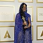 H.E.R. at an event for The Oscars (2021)