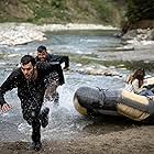 Adam Brody and Taran Killam in River Wild (2023)
