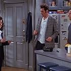 Julia Louis-Dreyfus, Jerry Seinfeld, and Michael Richards in Seinfeld (1989)