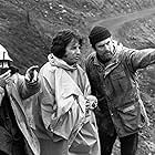 Robert De Niro, Michael Cimino, and Vilmos Zsigmond in The Deer Hunter (1978)