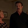 Annette Badland and Jason Sudeikis in Ted Lasso (2020)