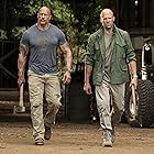 Jason Statham and Dwayne Johnson in Fast & Furious Presents: Hobbs & Shaw (2019)