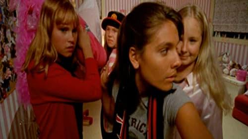 Basia A'Hern, Eliza Taylor, Ashleigh Chisholm, and Caitlin Stasey in Sleepover Club (2003)