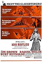 Raquel Welch, Burt Reynolds, and Jim Brown in 100 Rifles (1969)
