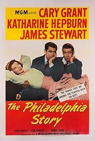 Cary Grant, Katharine Hepburn, and James Stewart in The Philadelphia Story (1940)