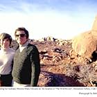 "Wild Rovers, The" Julie Andrews visiting husband Dir. Blake Edwards on location, Monument Valley, Utah, 1970.