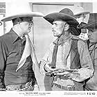 Frank Ellis, Merrill McCormick, and Charles Starrett in Two-Fisted Sheriff (1937)