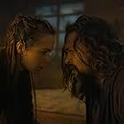 Jason Momoa and Hera Hilmar in Watch Out for Wolves (2022)