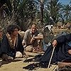Peter O'Toole, Omar Sharif, John Dimech, I.S. Johar, and Michel Ray in Lawrence of Arabia (1962)