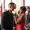 Angela Bassett and Peter Krause in Ashes, Ashes (2024)