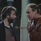 Ian Holm and Rod Steiger in Jesus of Nazareth (1977)
