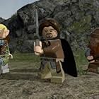 Viggo Mortensen, Orlando Bloom, Chris Edgerly, Crispin Freeman, and John Rhys-Davies in Lego the Lord of the Rings (2012)