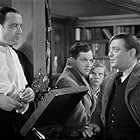 Peter Lorre, Leslie Banks, Nova Pilbeam, and Frank Vosper in The Man Who Knew Too Much (1934)