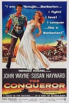 John Wayne and Susan Hayward in The Conqueror (1956)