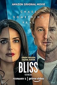 Salma Hayek and Owen Wilson in Bliss (2021)