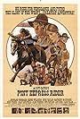 Jack Elam, Ken Curtis, Maureen McCormick, Stewart Petersen, Buck Taylor, Dub Taylor, and Henry Wilcoxon in Pony Express Rider (1976)