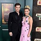 Jake Bongiovi and Millie Bobby Brown at an event for Enola Holmes 2 (2022)