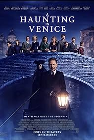 Kenneth Branagh, Michelle Yeoh, Tina Fey, Kelly Reilly, Emma Laird, Jude Hill, Riccardo Scamarcio, Camille Cottin, Jamie Dornan, Kyle Allen, and Ali Khan in A Haunting in Venice (2023)