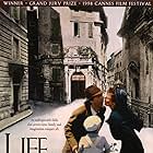 Roberto Benigni, Nicoletta Braschi, and Giorgio Cantarini in Life Is Beautiful (1997)