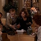 Woody Allen, Diane Keaton, Anjelica Huston, Joy Behar, and Ron Rifkin in Manhattan Murder Mystery (1993)