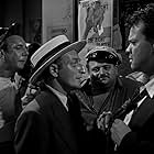 Orson Welles, Louis Merrill, Gus Schilling, and Everett Sloane in The Lady from Shanghai (1947)