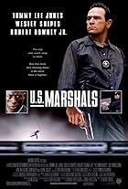 Tommy Lee Jones, Robert Downey Jr., and Wesley Snipes in U.S. Marshals (1998)