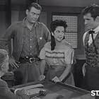 Yvette Duguay, Sam Flint, Hugh O'Brian, and Ray Kellogg in The Life and Legend of Wyatt Earp (1955)