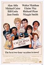 Alan Alda, Michael Caine, Jane Fonda, Walter Matthau, Bill Cosby, Richard Pryor, Maggie Smith, and Elaine May in California Suite (1978)