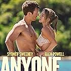Mia Artemis, Glen Powell, and Sydney Sweeney in Anyone But You (2023)
