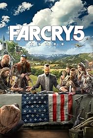 Greg Bryk, Seamus Dever, Mark Pellegrino, and Jenessa Grant in Far Cry 5 (2018)