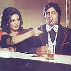 Amitabh Bachchan and Parveen Babi in Deewaar (1975)