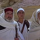 Anthony Quinn, Rodolfo Bigotti, and Robert Brown in The Lion of the Desert (1980)