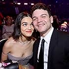 Rachel Zegler and Josh Rivera at an event for The 64th Annual Grammy Awards (2022)