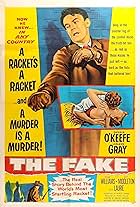 Coleen Gray and Dennis O'Keefe in The Fake (1953)