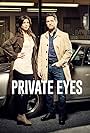 Jason Priestley and Cindy Sampson in Private Eyes (2016)