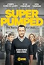 Uma Thurman, Kyle Chandler, and Joseph Gordon-Levitt in Super Pumped (2022)