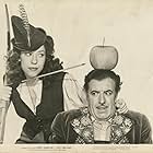 Fortunio Bonanova and Judy Canova in Hit the Hay (1945)