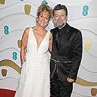 Lorraine Ashbourne and Andy Serkis at an event for EE British Academy Film Awards (2020)