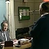 Paul Eddington and John Wells in Yes, Prime Minister (1986)