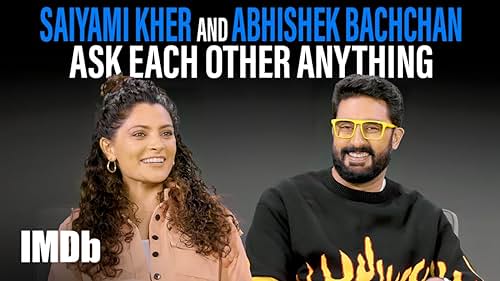 Abhishek Bachchan and Saiyami Kher Ask Each Other Anything