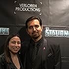 Melanie Tirado and Walt Perez at an event for The Stationary Bike (2022)