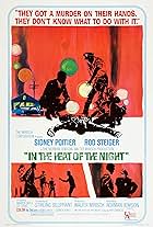 Sidney Poitier, Rod Steiger, and Warren Oates in In the Heat of the Night (1967)