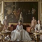 Neil Edmond, Michelle Fairley, and Richard Cunningham in Queen Charlotte: A Bridgerton Story (2023)