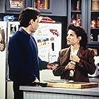 Julia Louis-Dreyfus and Jerry Seinfeld in Seinfeld (1989)