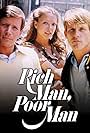 Nick Nolte, Peter Strauss, and Susan Blakely in Rich Man, Poor Man (1976)