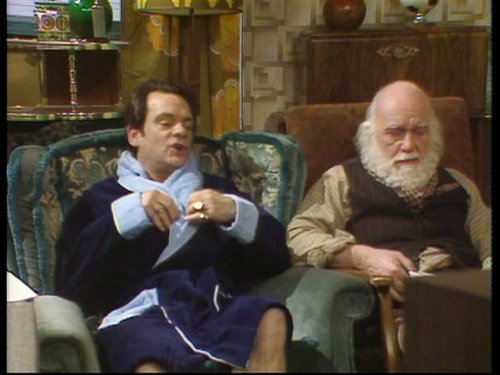 David Jason and Buster Merryfield in Only Fools and Horses (1981)