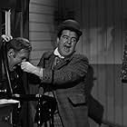 Lou Costello and Joe Sawyer in The Naughty Nineties (1945)