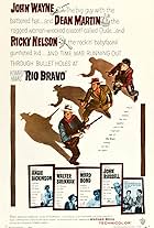 John Wayne, Ward Bond, Walter Brennan, Angie Dickinson, Dean Martin, Ricky Nelson, and John Russell in Rio Bravo (1959)