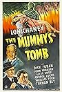 Lon Chaney Jr., Turhan Bey, Dick Foran, Wallace Ford, and Elyse Knox in The Mummy's Tomb (1942)